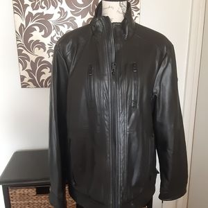 Mens leather jacket